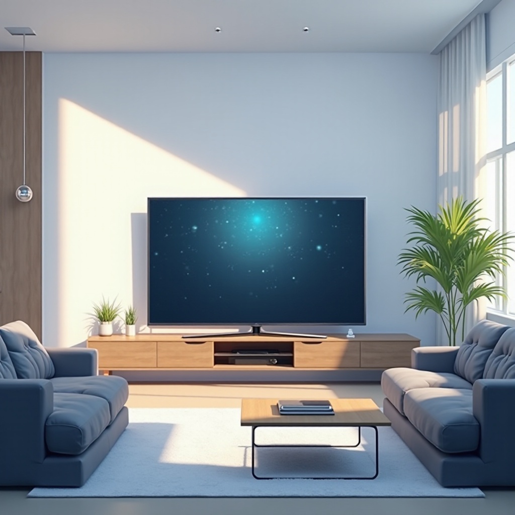 Bild in den Fernseher eingebrannt