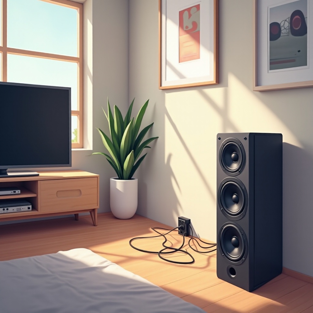 Cómo conectar altavoces con cable a tu televisor para mejorar el sonido