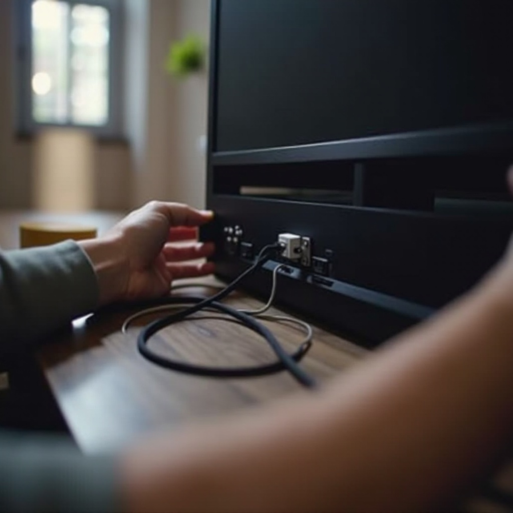 So schließen Sie kabelgebundene Lautsprecher für verbesserten Sound an Ihren Fernseher an.