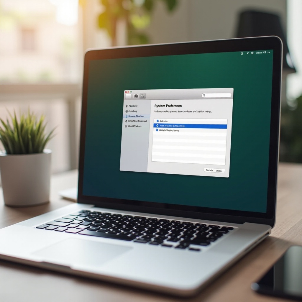 ¿Cómo actualizo mi MacBook a través de Configuración del sistema?