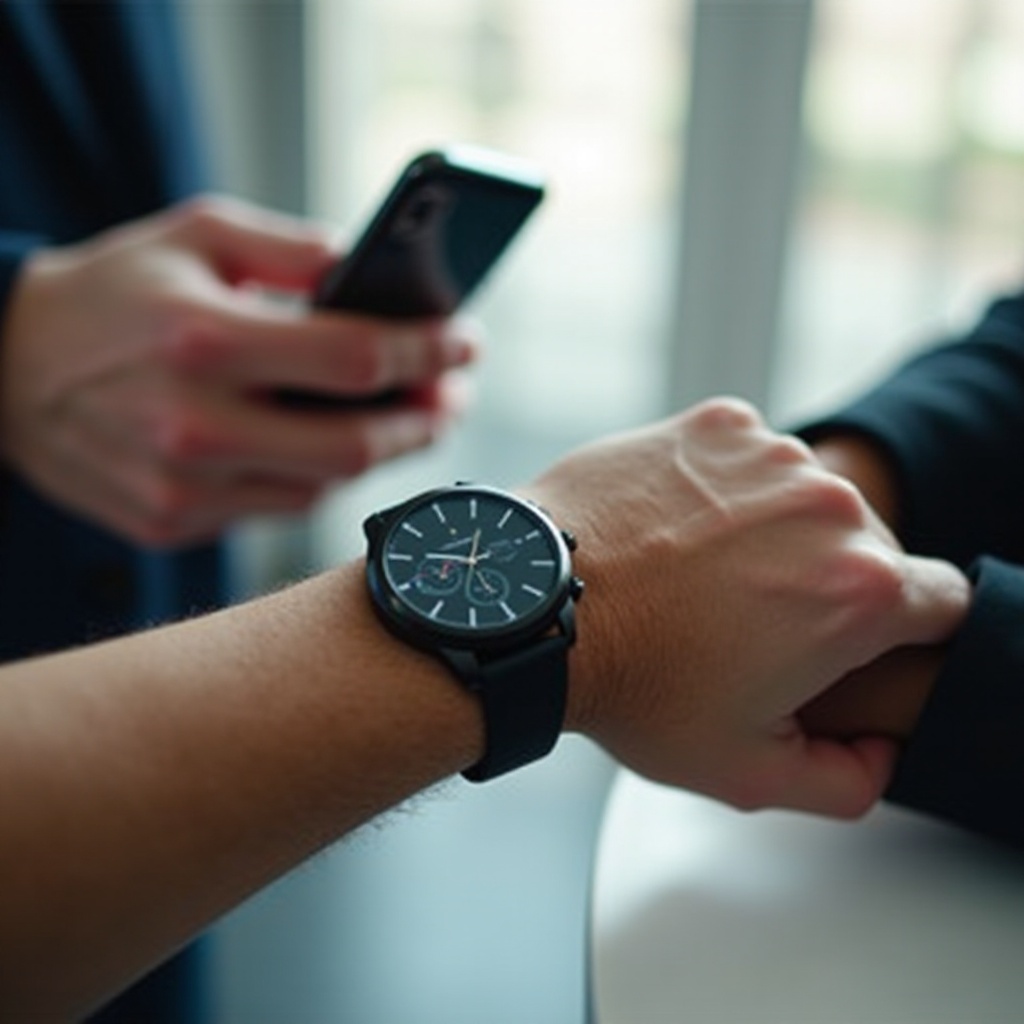 wie man ein Samsung-Telefon mit einer Smartwatch verbindet